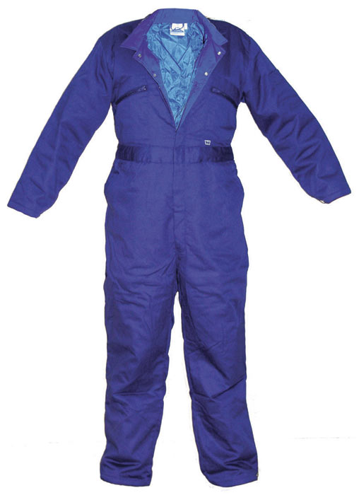 Blue Castle quilted thermal overall